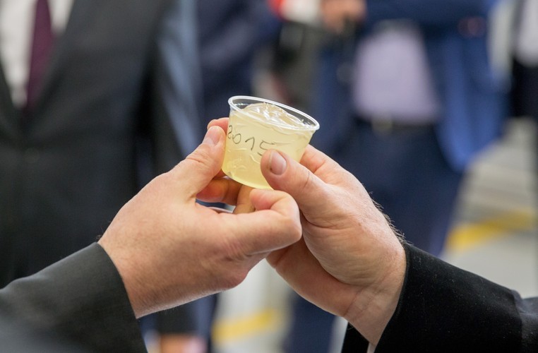 Żel stosowany jest głównie przy użyciu tzw. samojezdnych wozów strzałowych.<br><br> (mr) PAP/Andrzej Grygiel