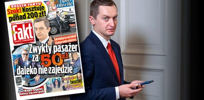 Sebastian Kaleta ostro reaguje na publikację Faktu. „Państwa nagonka na mnie jest nadużyciem”