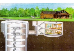 Luksusowy dom z podziemnym bunkrem na ciężkie czasy. Zdjęcia!