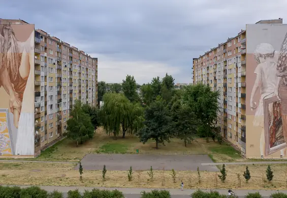 Gigantyczne murale inspirowane pamiątkami mieszkańców. Niezwykły projekt powstał w Łodzi