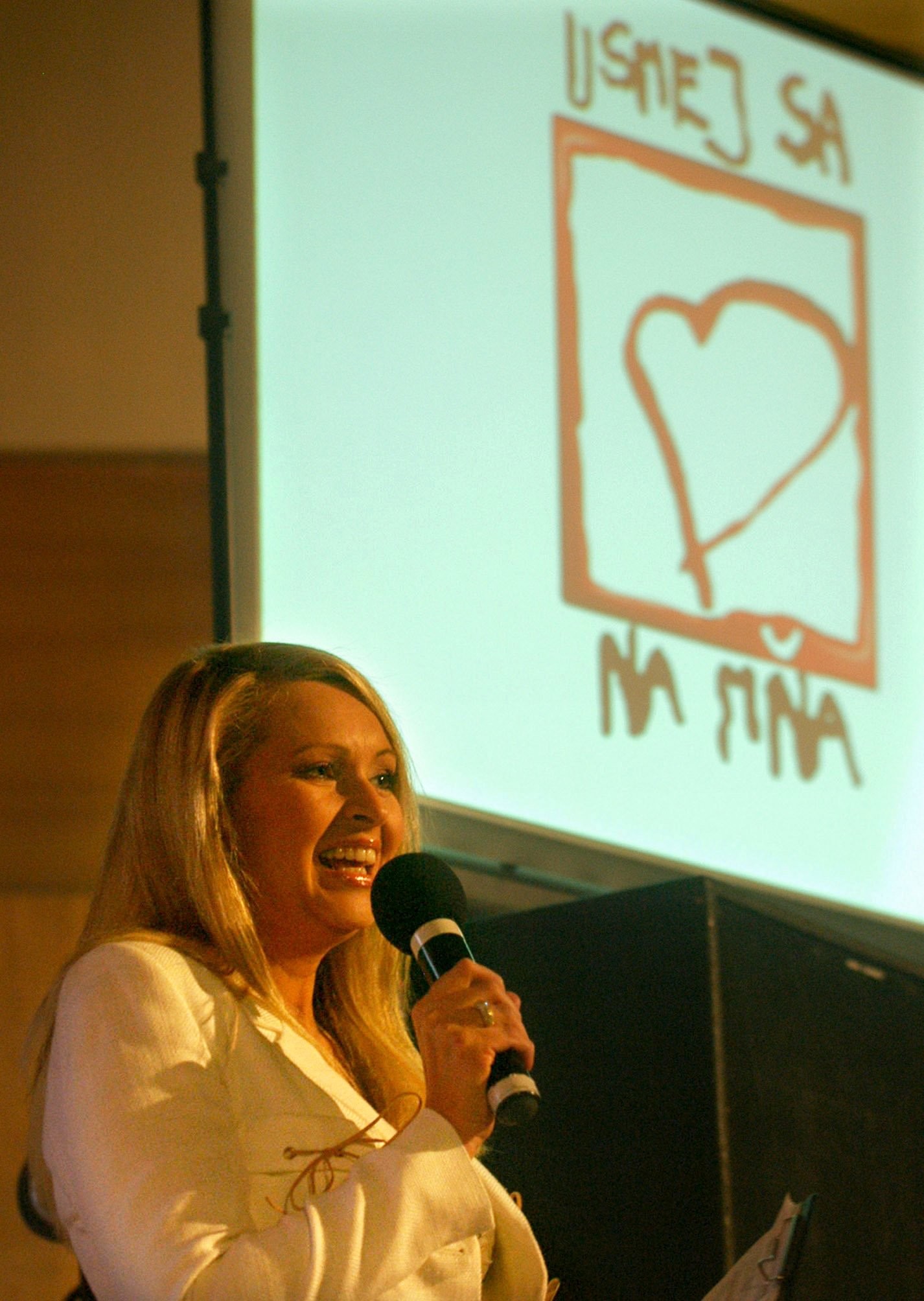 Exmoderátorka Adriana Kmotríková na archívnej fotke. 