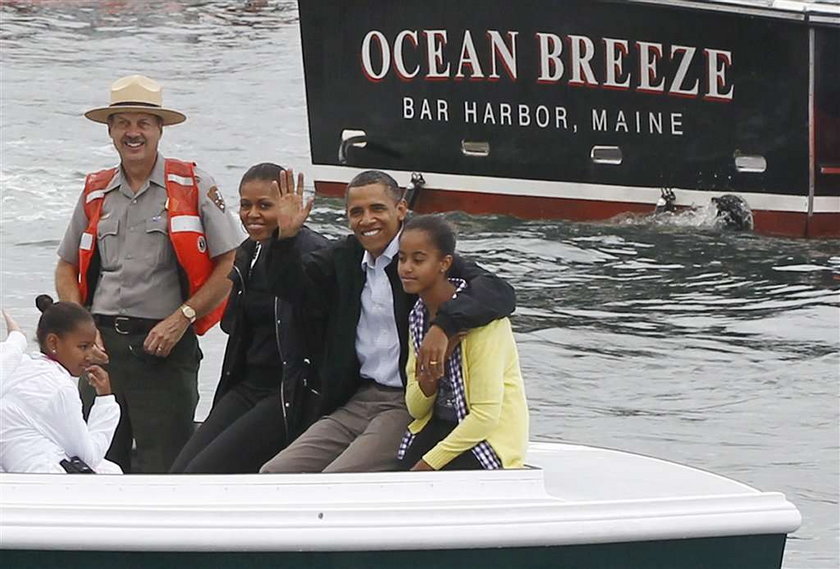 Barrack Obama, wakacje, rodzina, prezydent, dzieci, Michelle Obama