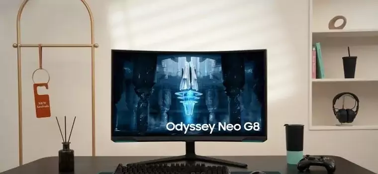 Samsung Odyssey Neo G8 to pierwszy monitor 4K o odświeżaniu 240 Hz