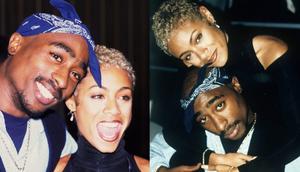 American actor Jada Pinkett Smith with American rapper Tupac Shakur in 1996Gene Shaw/Getty Images; Mychal Watts/WireImage