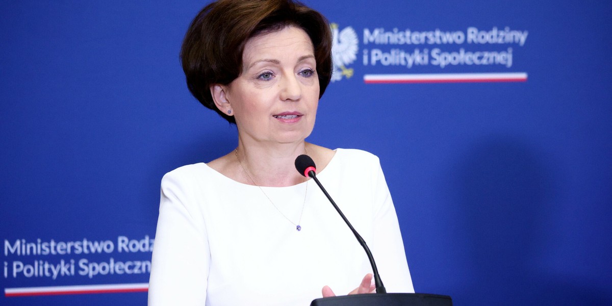 Marlena Maląg, minister rodziny i polityki społecznej  