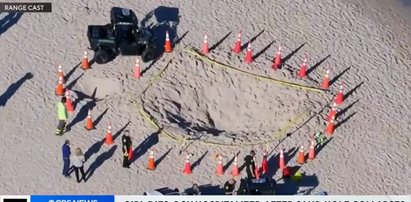 Przerażające sceny na plaży. Dzieci w jednej chwili beztrosko się bawiły, w następnej doszło do tragedii