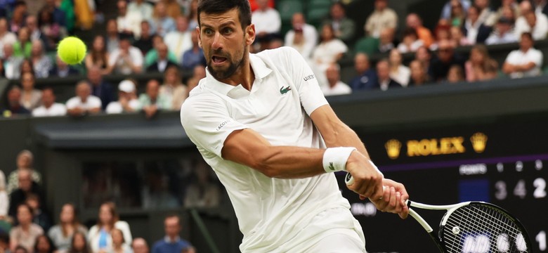 Djokovic po raz piąty z rzędu awansował do finału Wimbledonu
