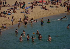 Vrućine u Španiji, Barselona