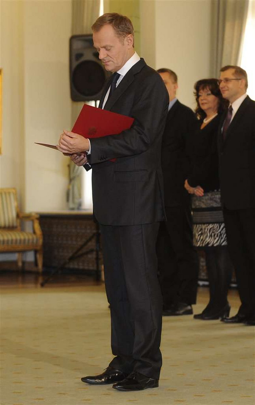 Prezydent desygnował Tuska na premiera rządu 