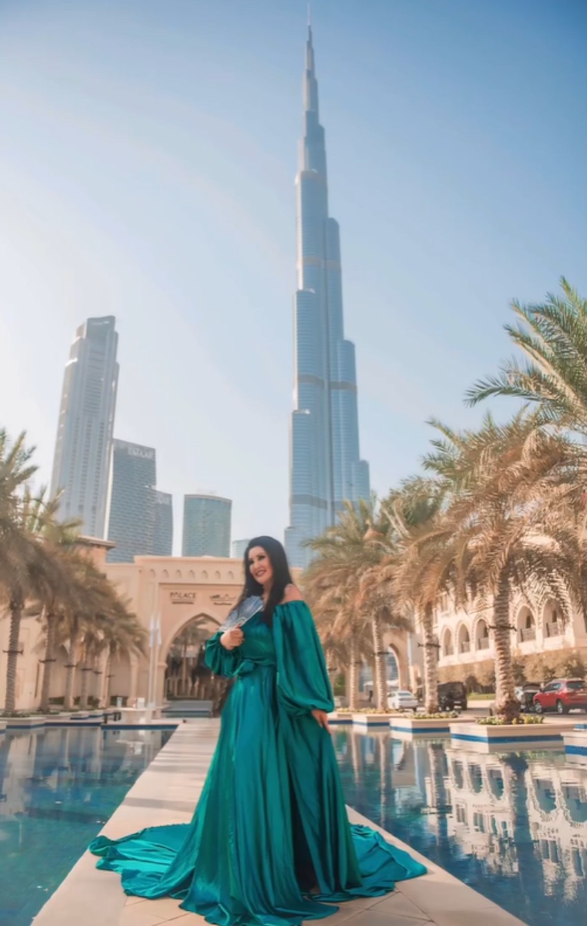 Dragana Mirković u Dubaiju