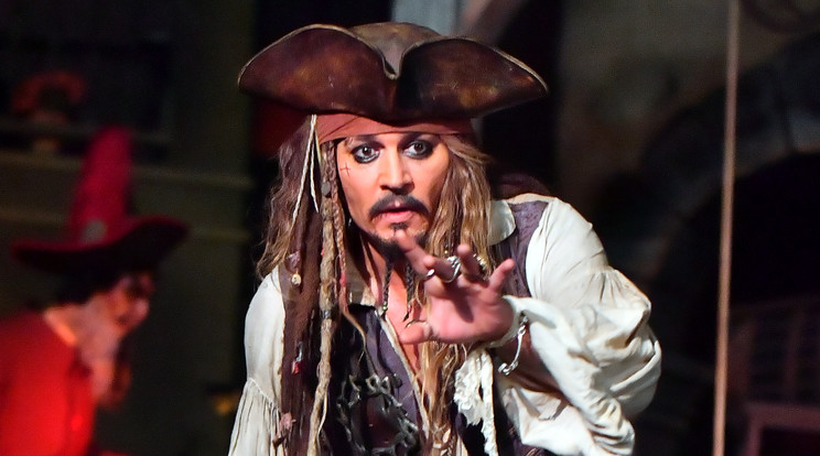 Jhonny Depp nagyon nem úgy néz már ki Jack Sparrow-ként, mint egykor  / Fotó: Northfoto
