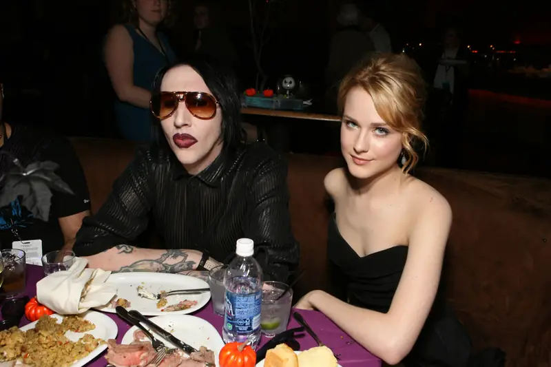 Marilyn Manson i Evan Rachel Wood, 2006 r. / E. Charbonneau / Staff z GettyImages-76100961