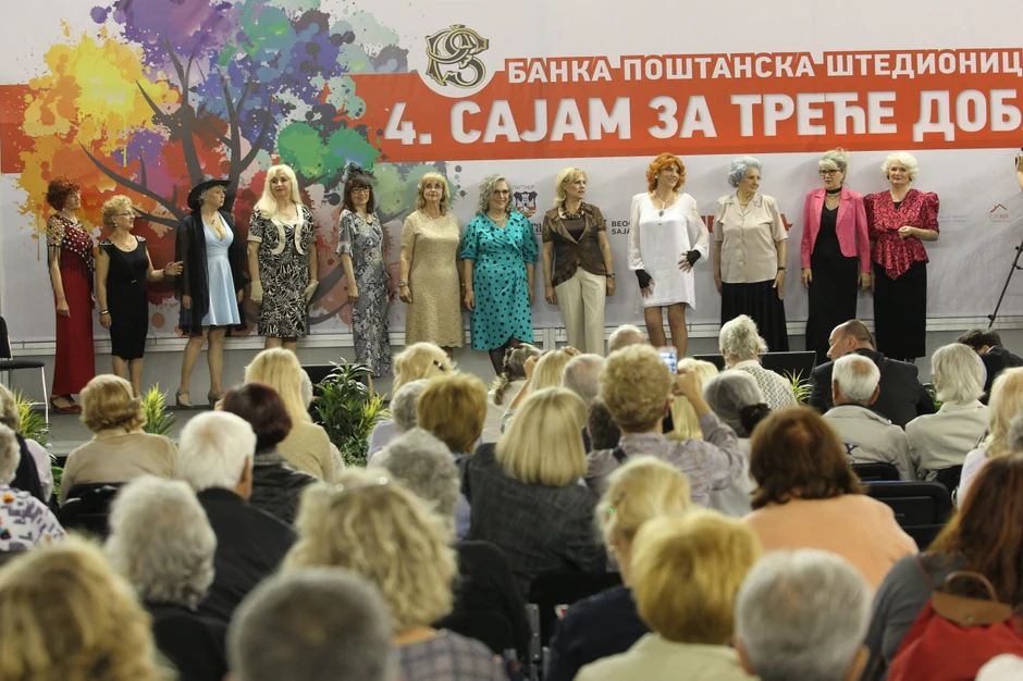 Učesnice Izbora za mis seniora