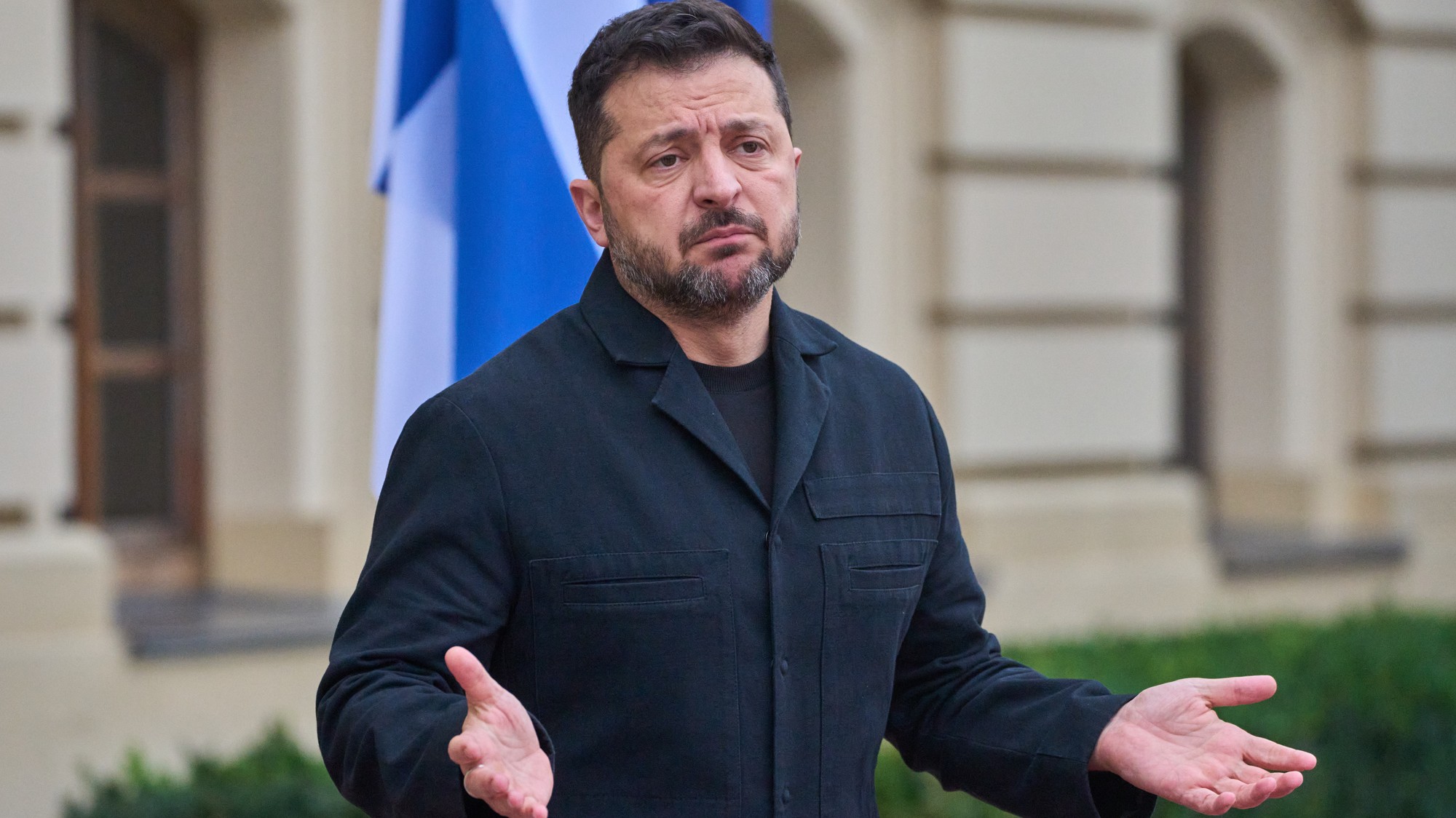 Ukrajinský prezident Volodymyr Zelenskyj.