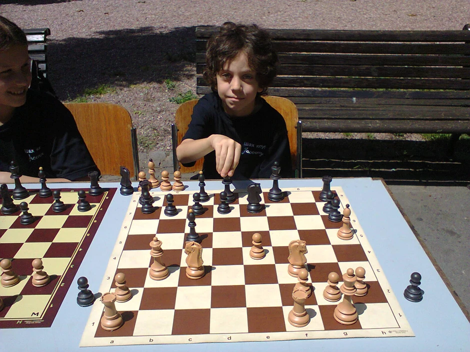 Na pitanje hoće li postati velemajstor kada poraste, Stefan je skromno odgovorio "Možda"