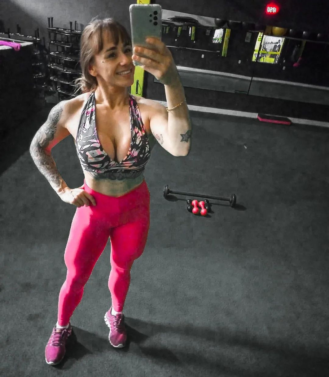 Fitneska a influencerka Debora Michelsová.