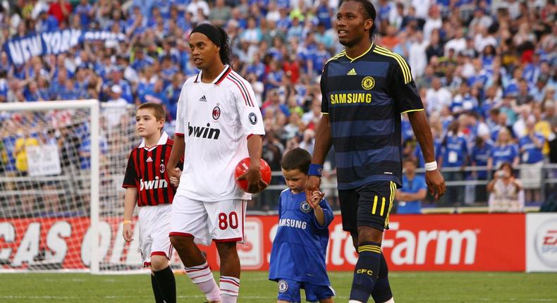 Jose Mourinho snubbed Ronaldinho for Didier Drogba in 2004