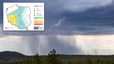 Burze suną przez Polskę. IMGW pokazuje niepokojące mapy