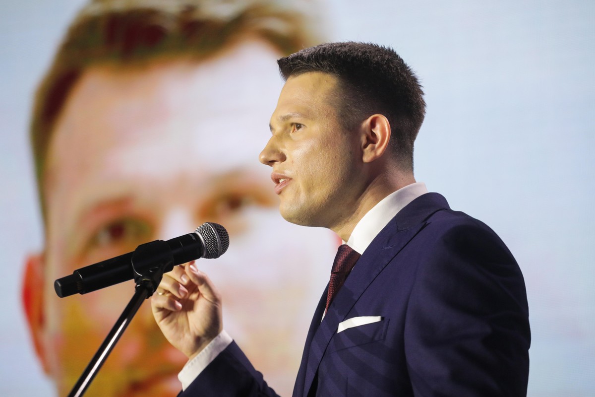 Sławomir Mentzen, polityk Konfederacji, przewodniczący partii Nowa Nadzieja