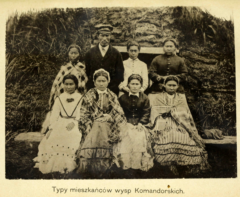 Ilustracja z książki "Wyspy Komandorskie" (1885 r.) Benedykta Dybowskiego