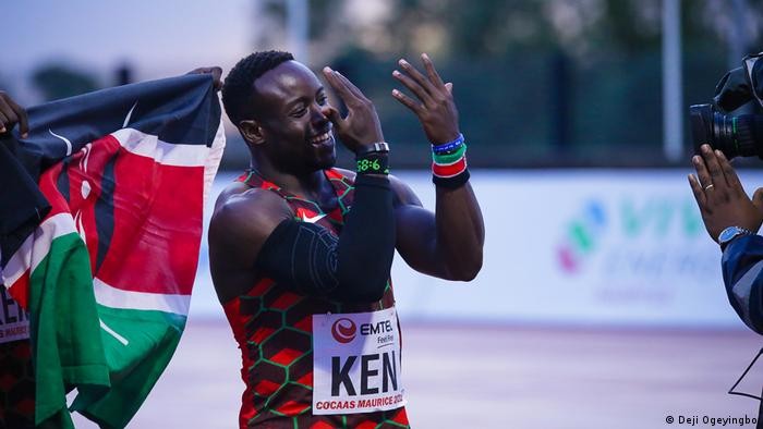 Ferdinand Omanyala secures a place in the semis at the World Athletics Championships in Oregon, USA