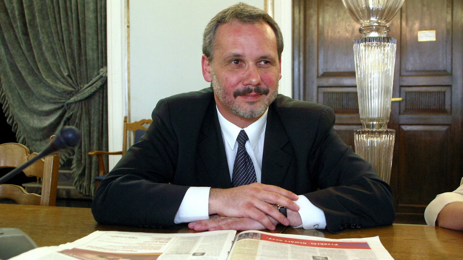 Andrzej Zarębski w kwietniu 2004 r.