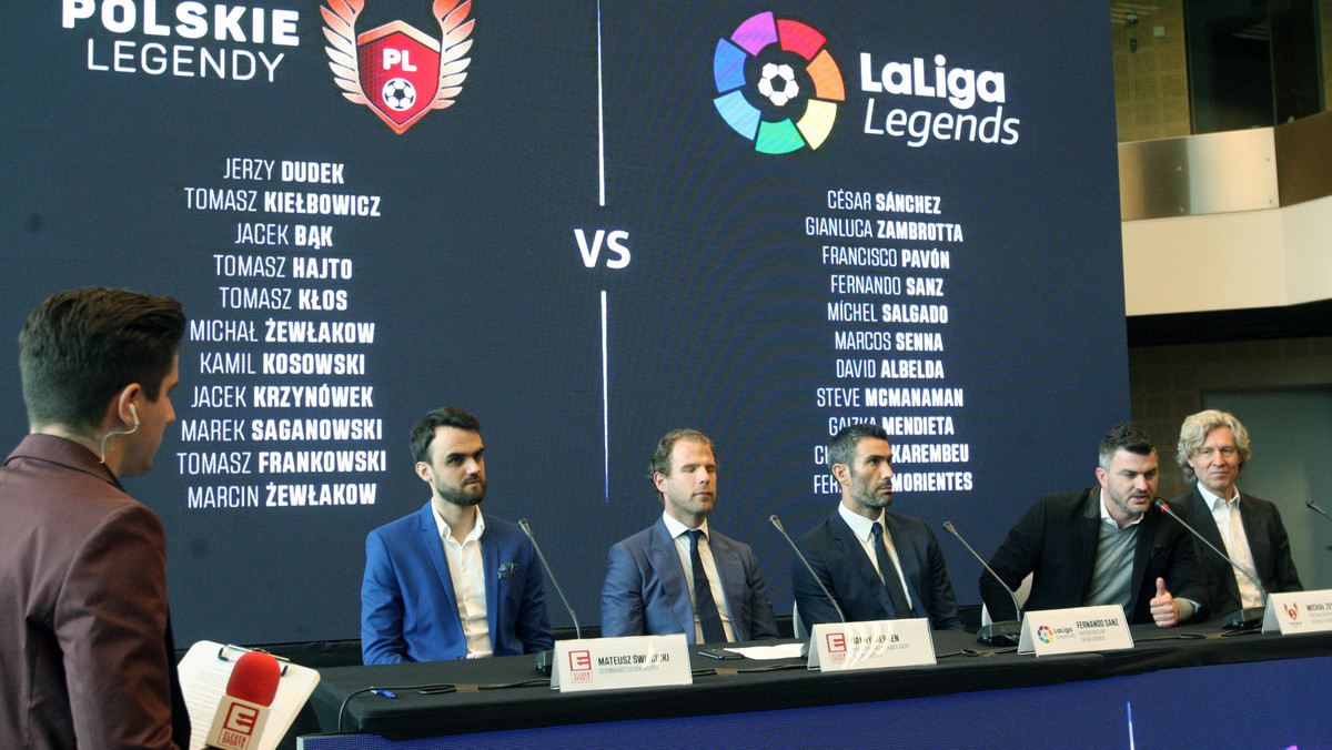 Polskie Legendy - La Liga Legends to mecz towarzyski rozgrywany w celu promowania ligi hiszpańskiej. Do Polski przyjadą największe gwiazdy piłki nożnej. Kiedy i gdzie odbędzie się mecz?