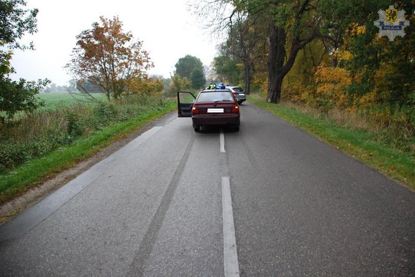 Tragedia pod Pruszczem. Zginął rowerzysta