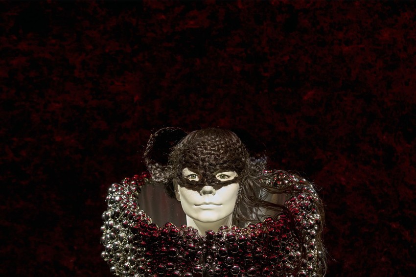 Deo postavke izložbe inspirisane isladskom pevačicom Bjork