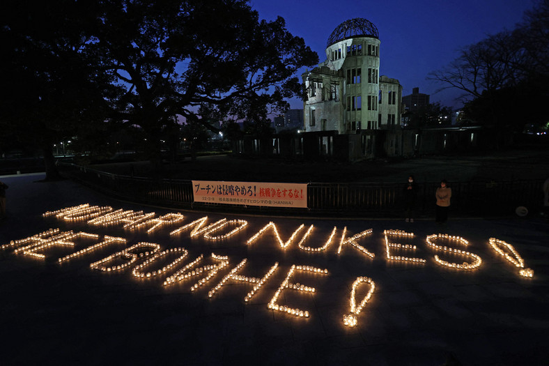 Antywojenny protest w Hiroszimie