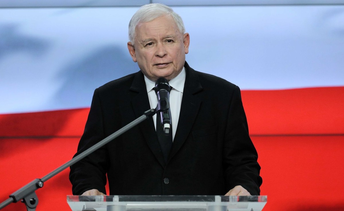 Prezes PiS Jarosław Kaczyński