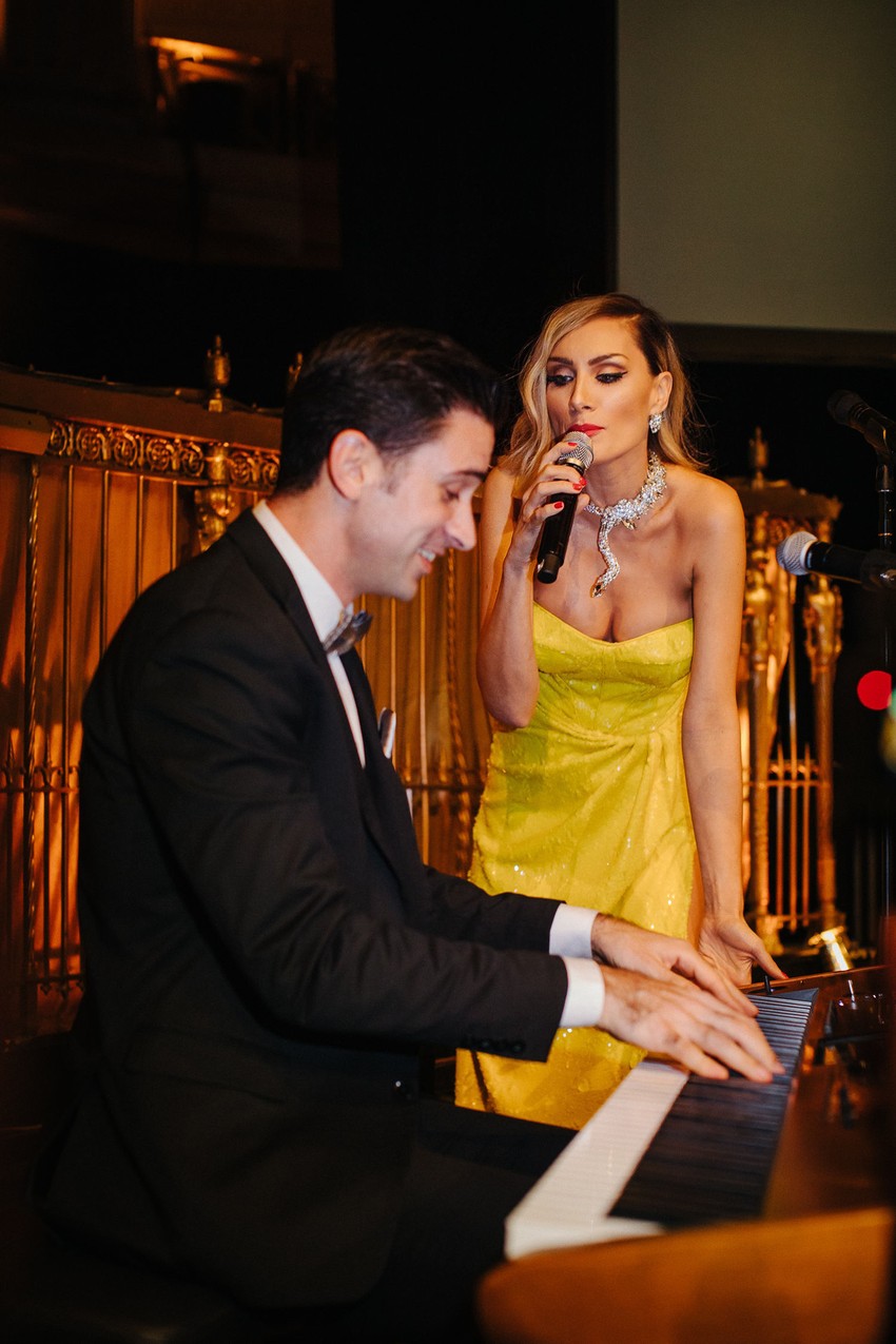 Zabavni deo programa otvorili su pijanista Filip Bulatović i glumica Jelena Gavrilović