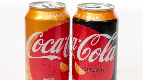 Coca-Cola Orange Vanilla i Orange Vanilla Zero Sugar