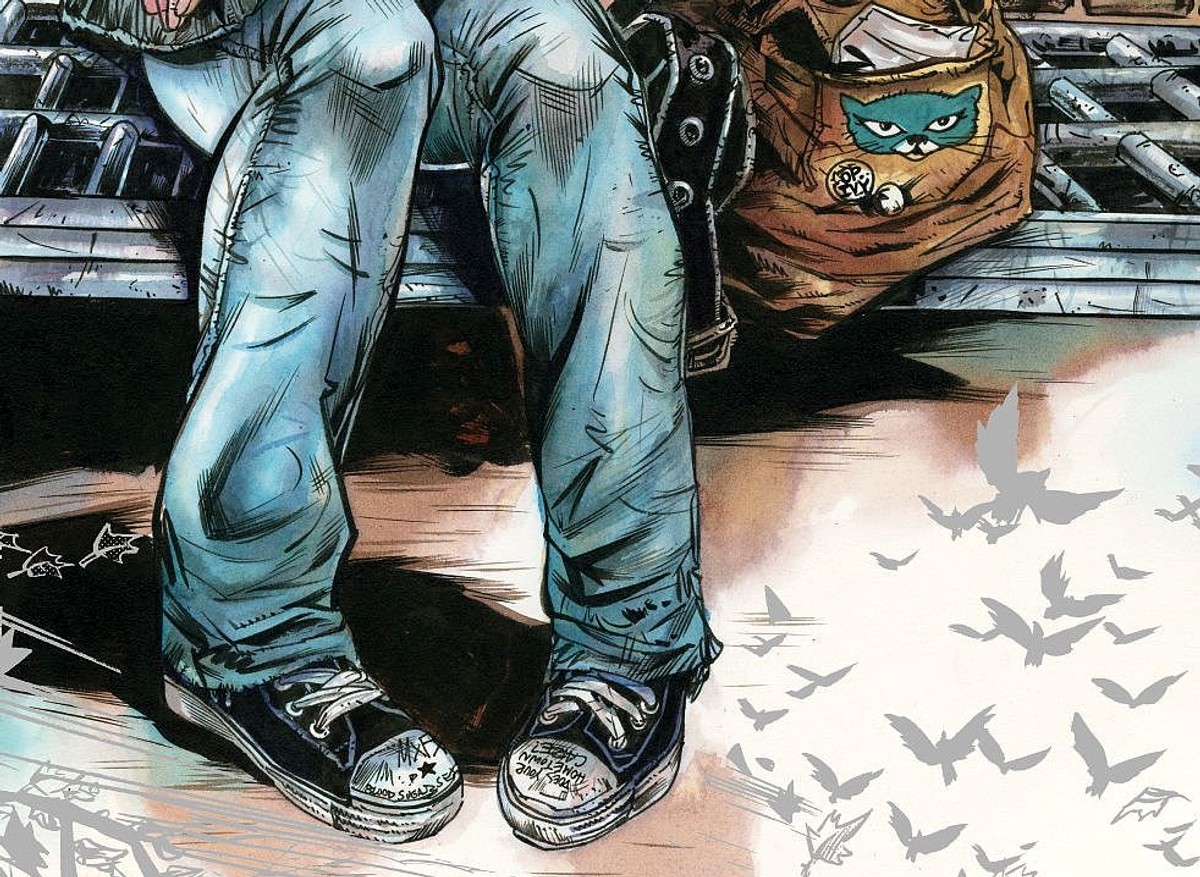 Komiks "Miejsca" Briana Wooda