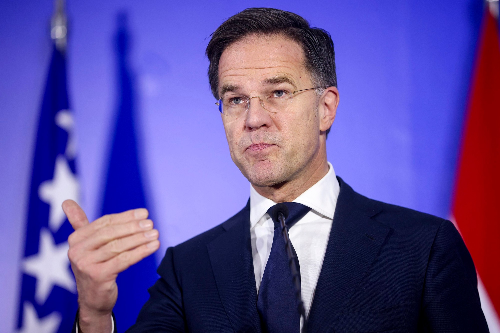 Generálny tajomník NATO Mark Rutte.