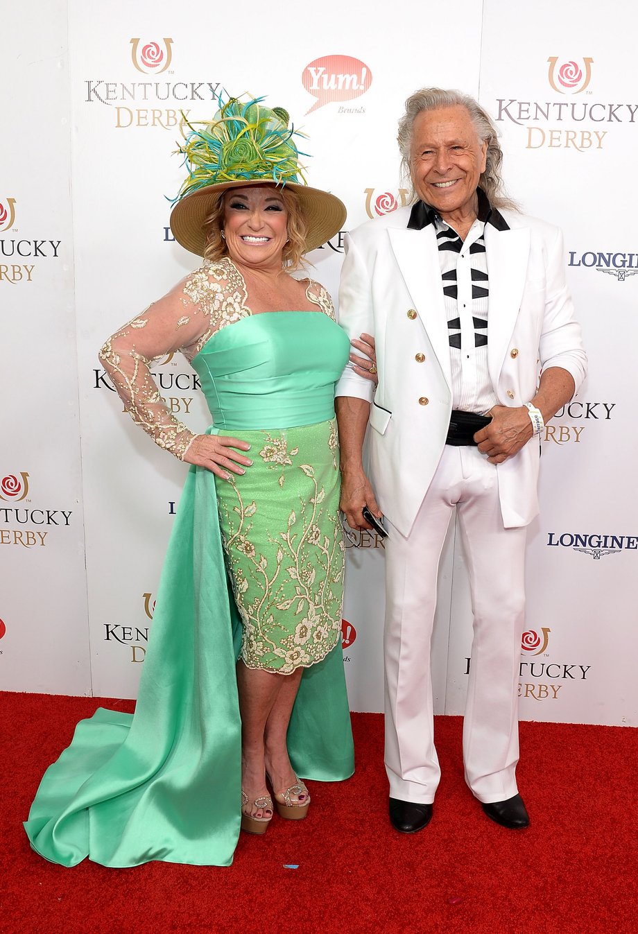 WORST: Musician Tanya Tucker wore a bad mix of blue and green shades.