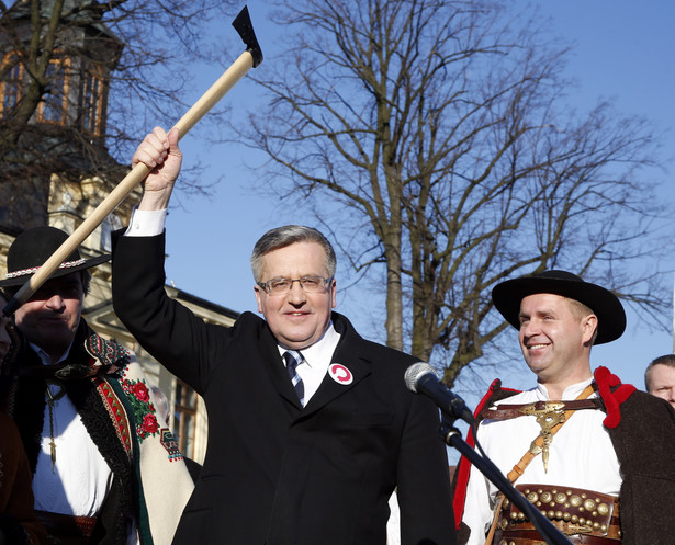 Chciał rzucić krzesłem w prezydenta? "Policjanci zareagowali błyskawicznie"