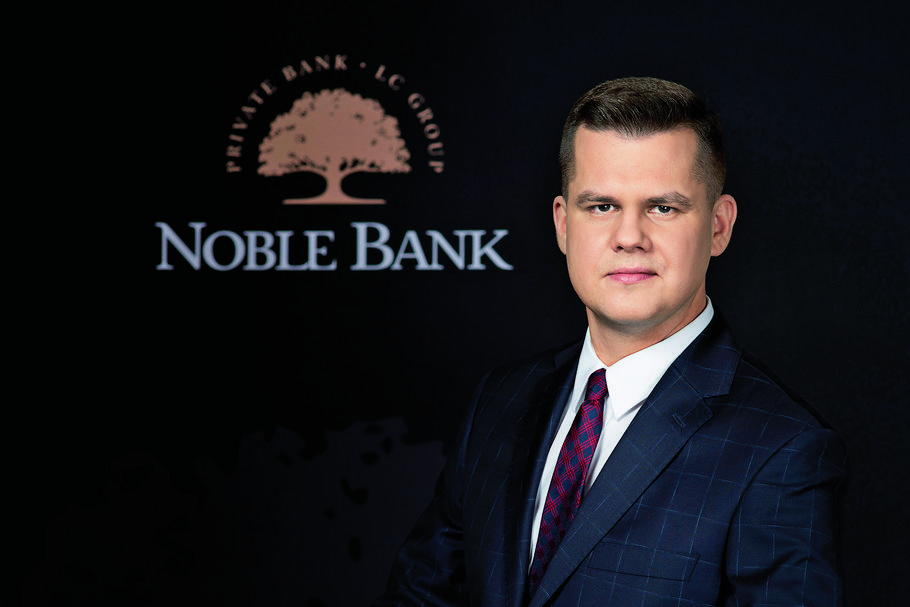 Artur Chomicz, Wealth Manager Noble Bank w Gdańsku