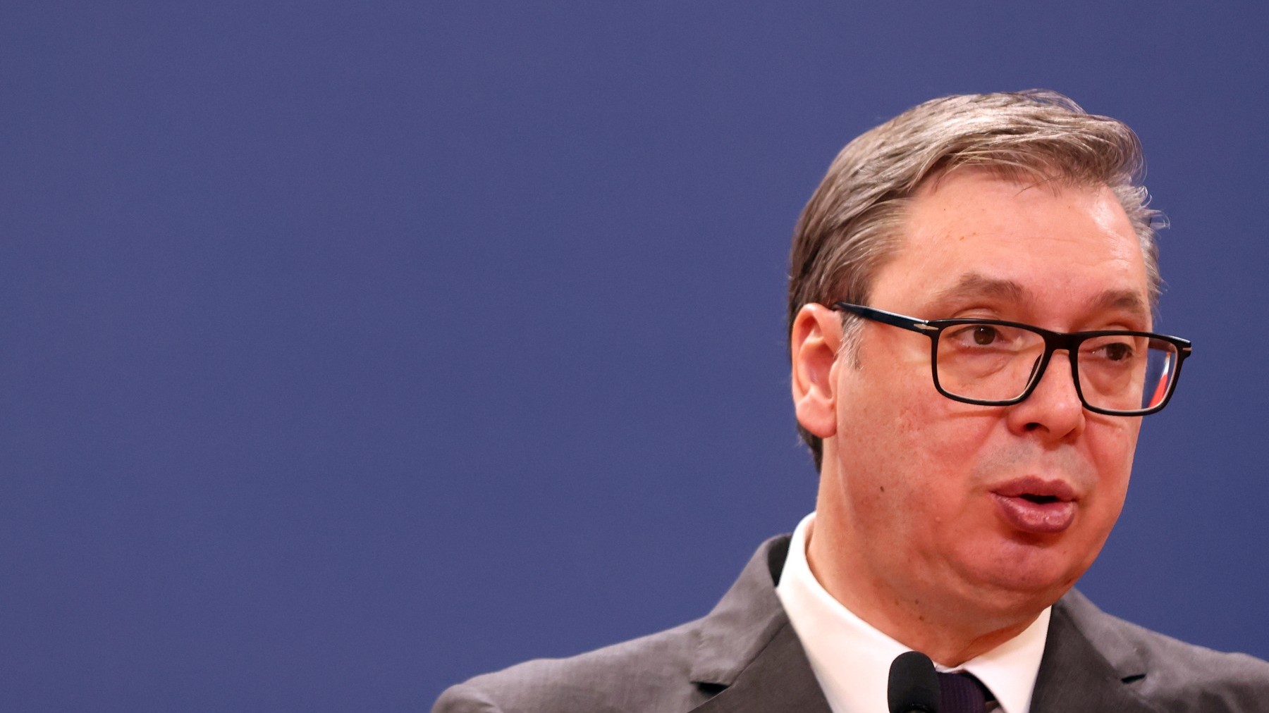 Srbský prezident Aleksandar Vučič.