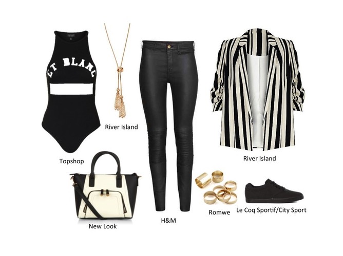 Czerń i biel - ponadczasowy duet w modnych stylizacjach