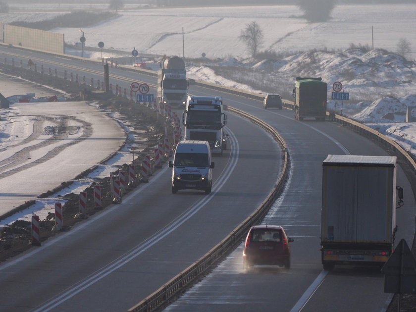 Autostrada A1 z odcinkowym pomiarem prędkości