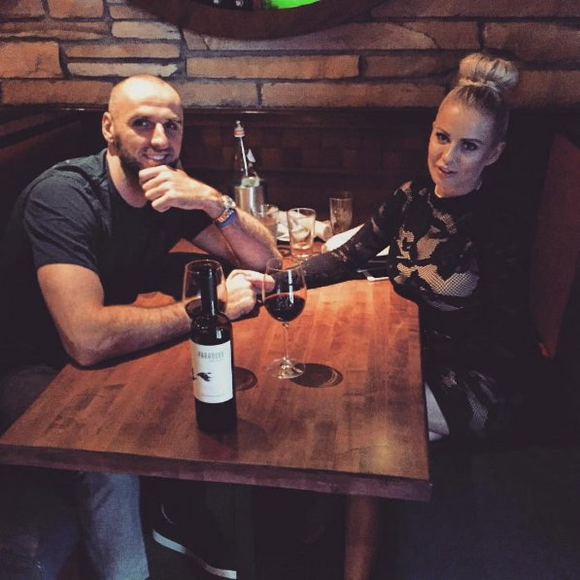 Marcin Gortat i Paula Tumala