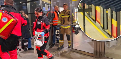 Tragiczny wypadek w warszawskim metrze. Paraliż stolicy