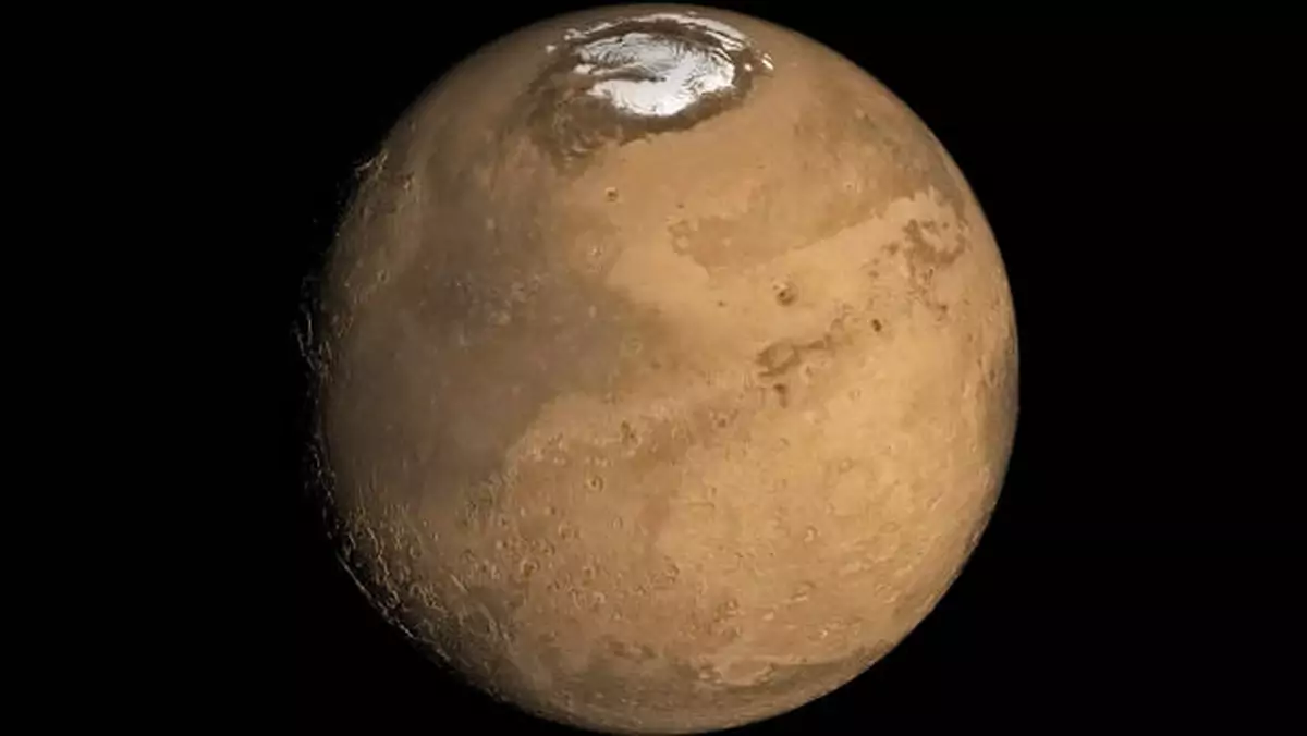 Mars w nocy może być spowity śnieżnymi burzami