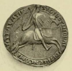 Pieczęć Tybalda III, hrabiego Szampanii