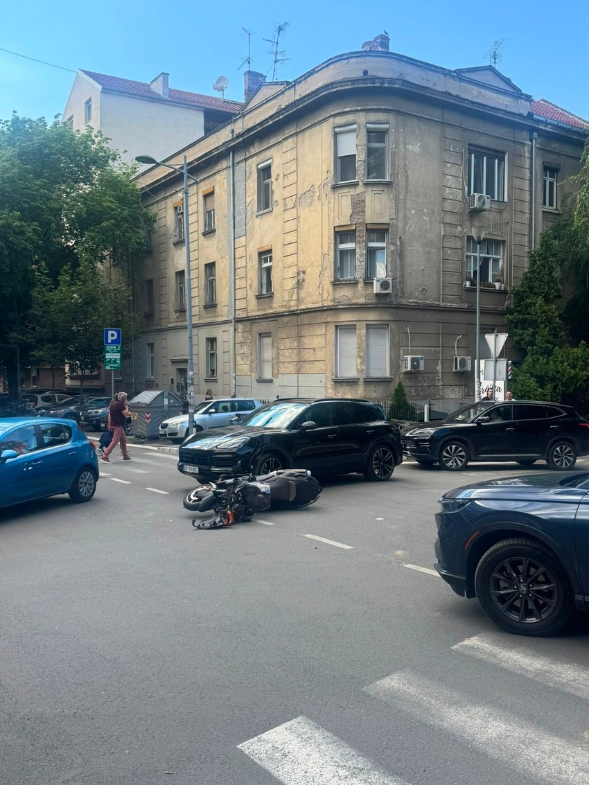 Saobraćajna nesreća, Vračar