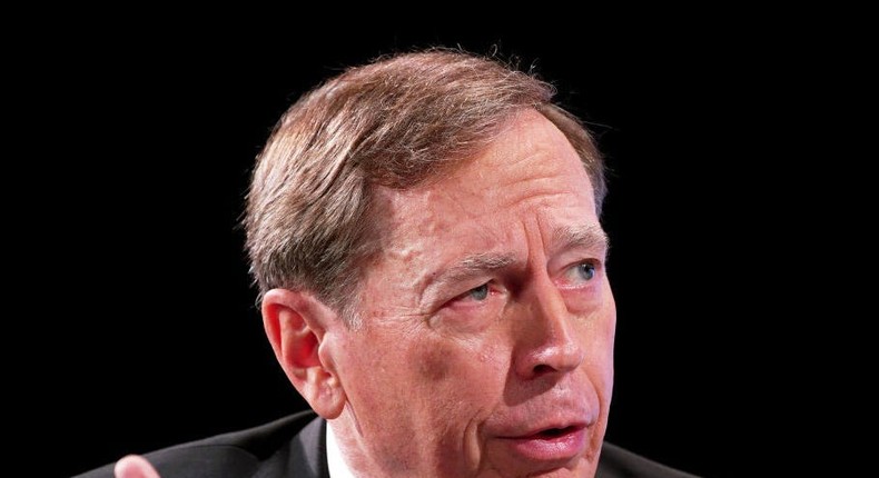 Retired Gen. David Petraeus.