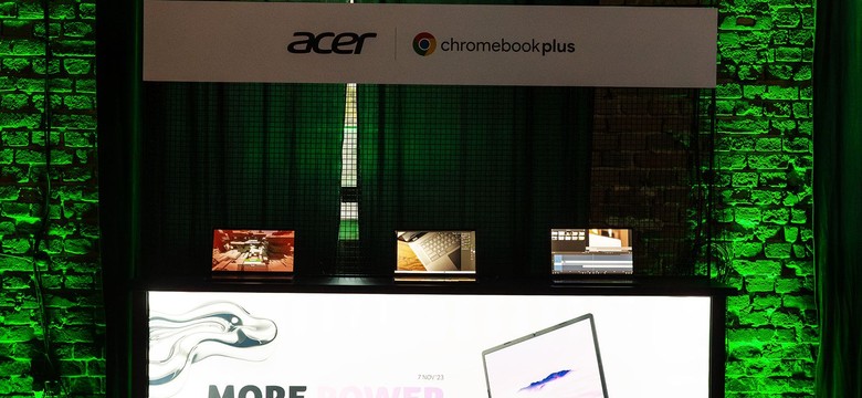 Acer ma nową wersję Chromebooków. Pasują do programu "laptop dla nauczyciela"