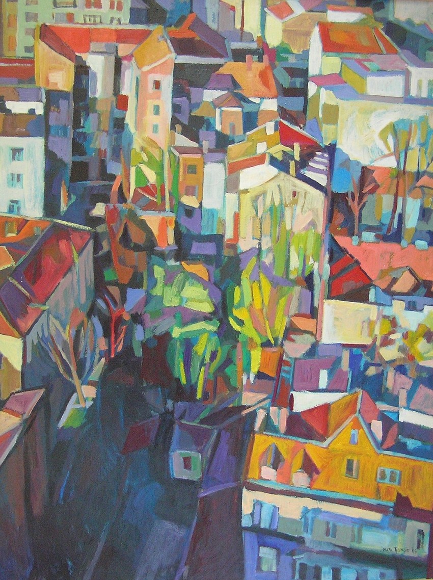 Beograd I, 2008, ulje na platnu, 80x60