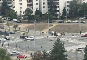 Teška saobraćajna nesreća na Novom Beogradu